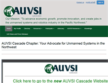Tablet Screenshot of cascade.auvsi.org
